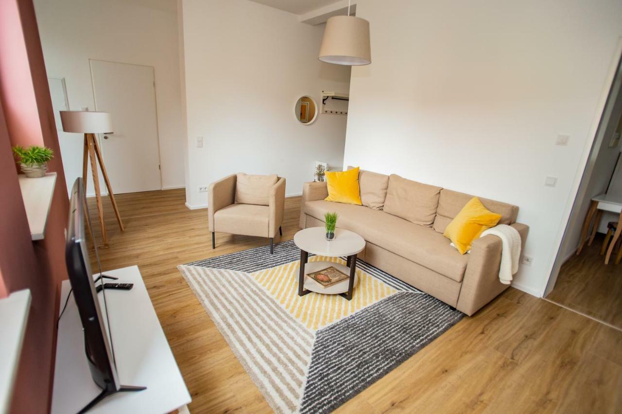 Eckhof Domizil - Grosszuegige Ferienwohnung Mit Kleinem Garten In Der Altstadt Von Gotha Eksteriør billede