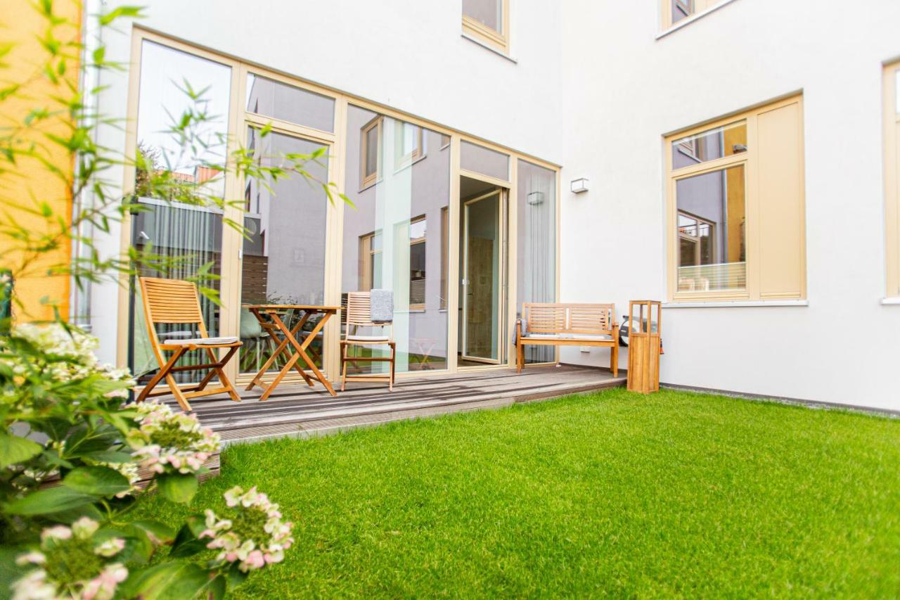 Eckhof Domizil - Grosszuegige Ferienwohnung Mit Kleinem Garten In Der Altstadt Von Gotha Eksteriør billede